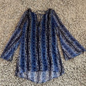 Flowy Dress with Open Back